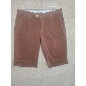 Women's Eddie Bauer Size 12 Dark Brown Bermuda Shorts